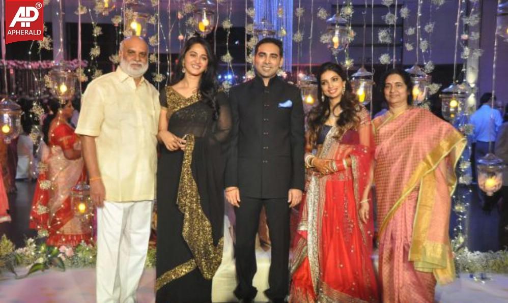 Raghavendra rao Son Wedding Reception Pics