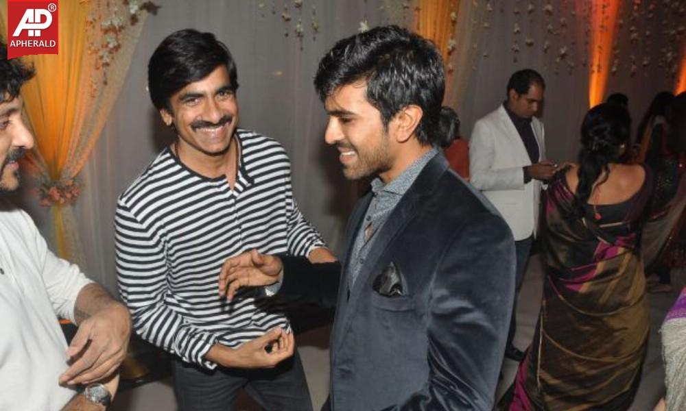 Raghavendra rao Son Wedding Reception Pics