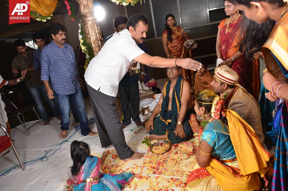 Raghavendra Reddy Daughter Marriage Photos