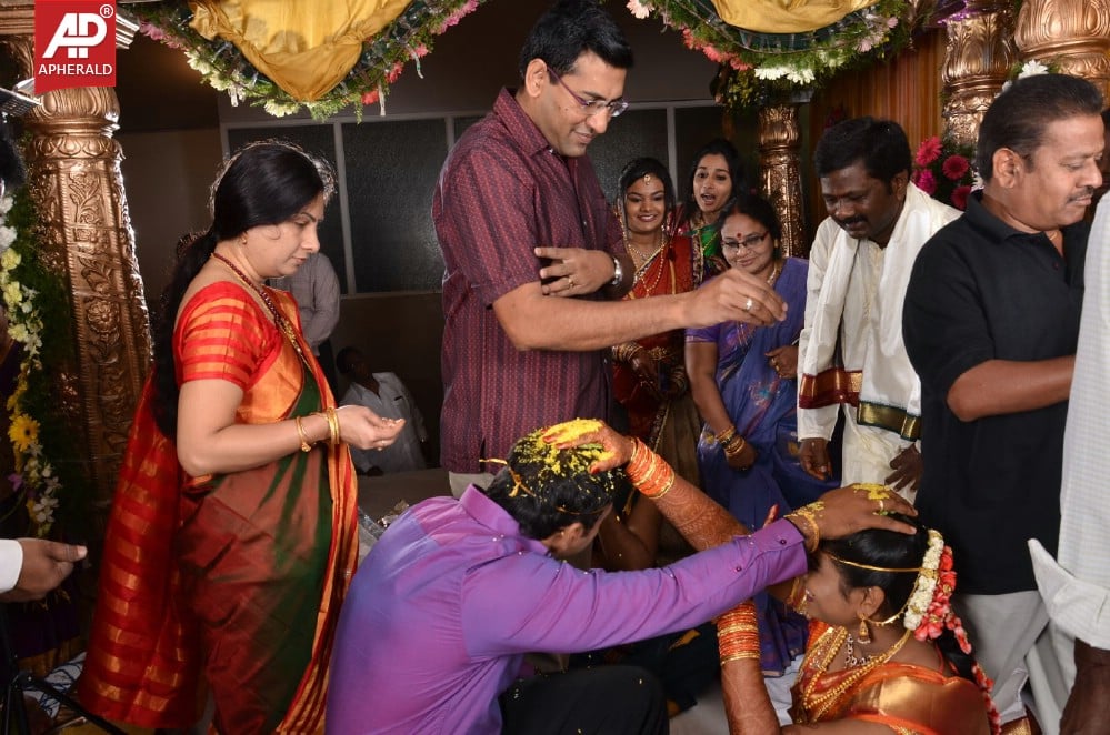 Raghavendra Reddy Daughter Marriage Photos