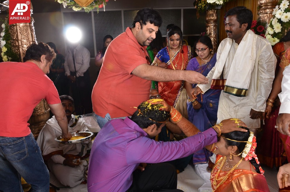 Raghavendra Reddy Daughter Marriage Photos