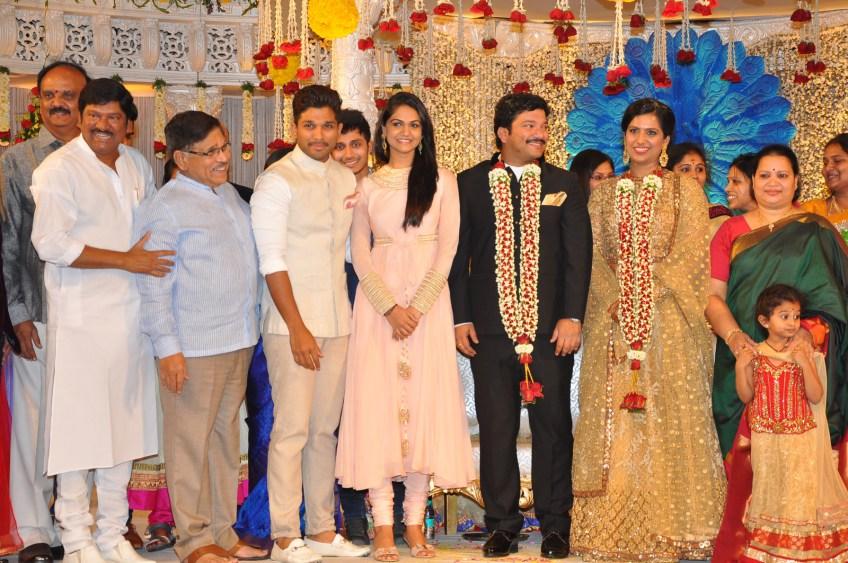 Rajendra Prasad s Son Balaji Wedding Photos