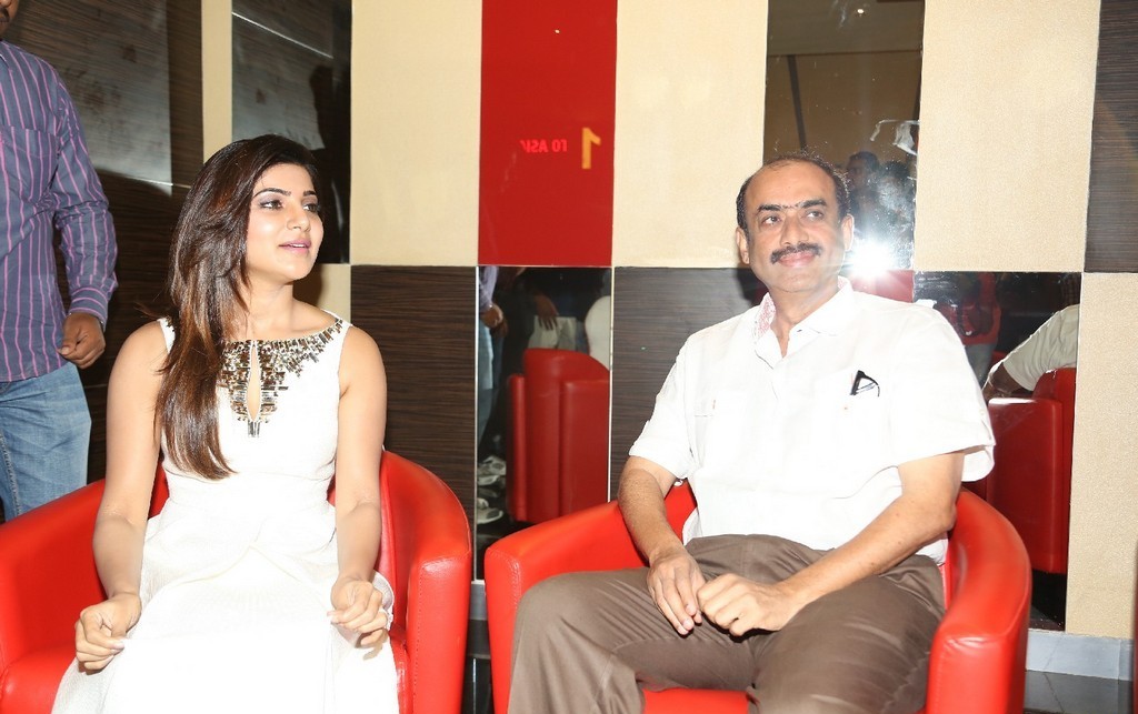 Ram Charan And Samantha Asian Cinemas Launch