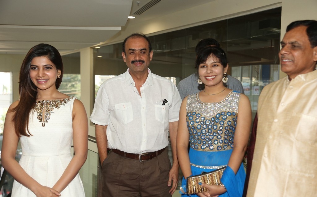 Ram Charan And Samantha Asian Cinemas Launch