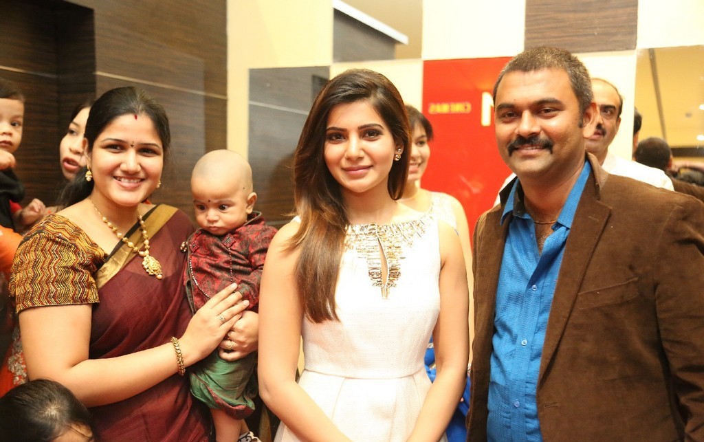 Ram Charan And Samantha Asian Cinemas Launch