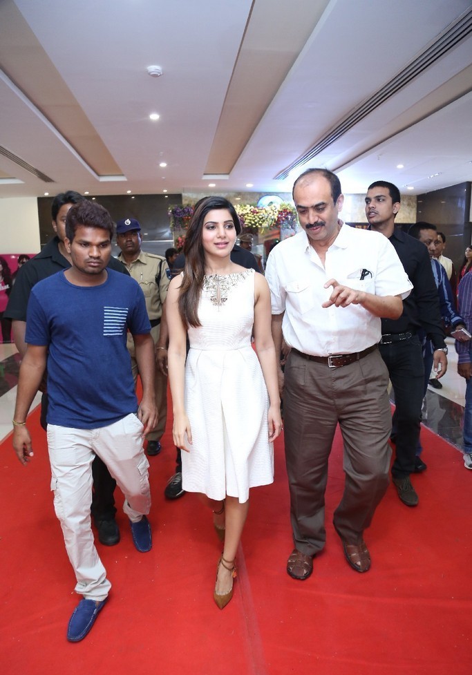 Ram Charan And Samantha Asian Cinemas Launch