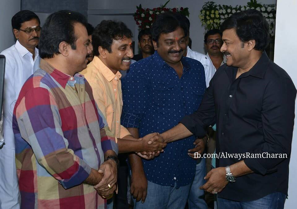 Ram Charan and Srinu Vaitla New Movie Launch Photos