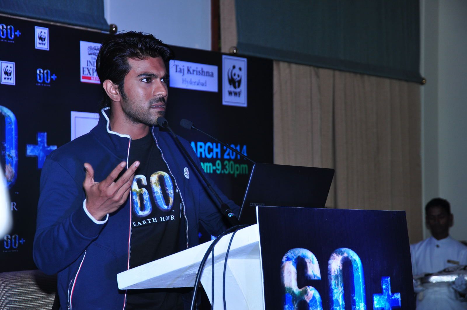 Ram Charan at Earth Hour 2014 Event