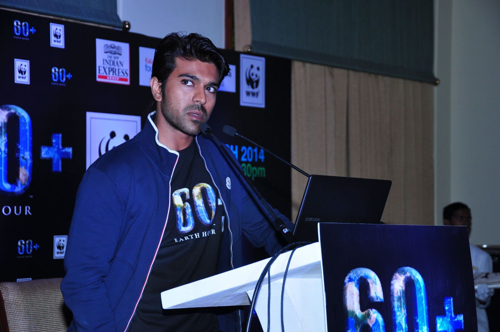 Ram Charan at Earth Hour 2014 Event