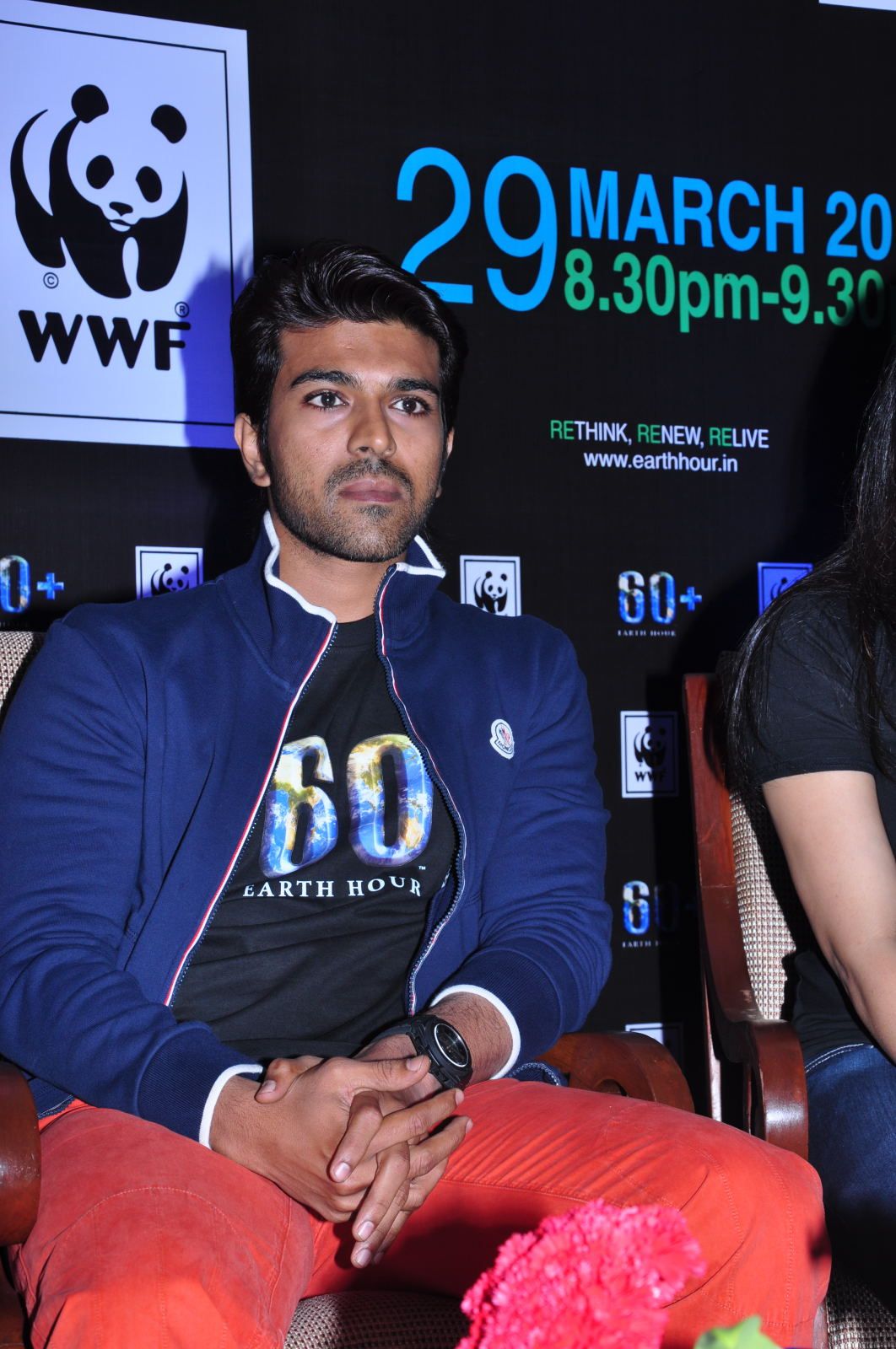 Ram Charan at Earth Hour 2014 Event