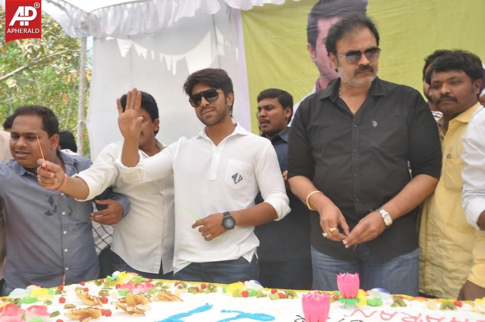 Ram Charan Birthday 2014 Celebrations