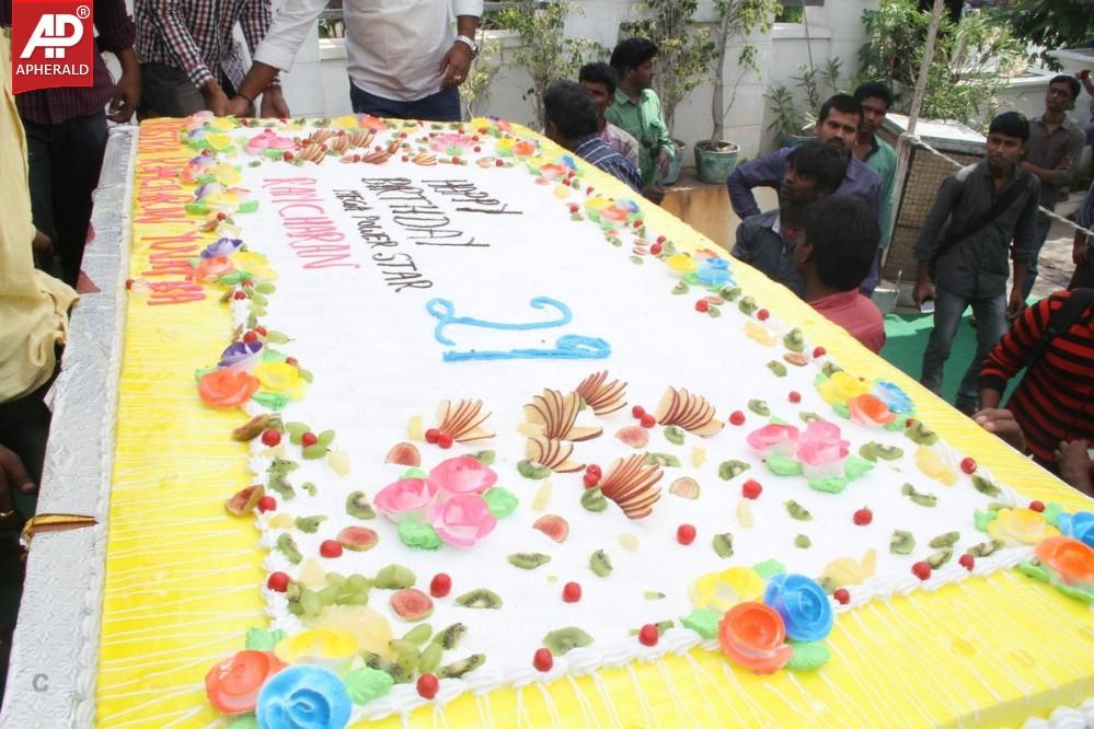 Ram Charan Birthday 2014 Celebrations