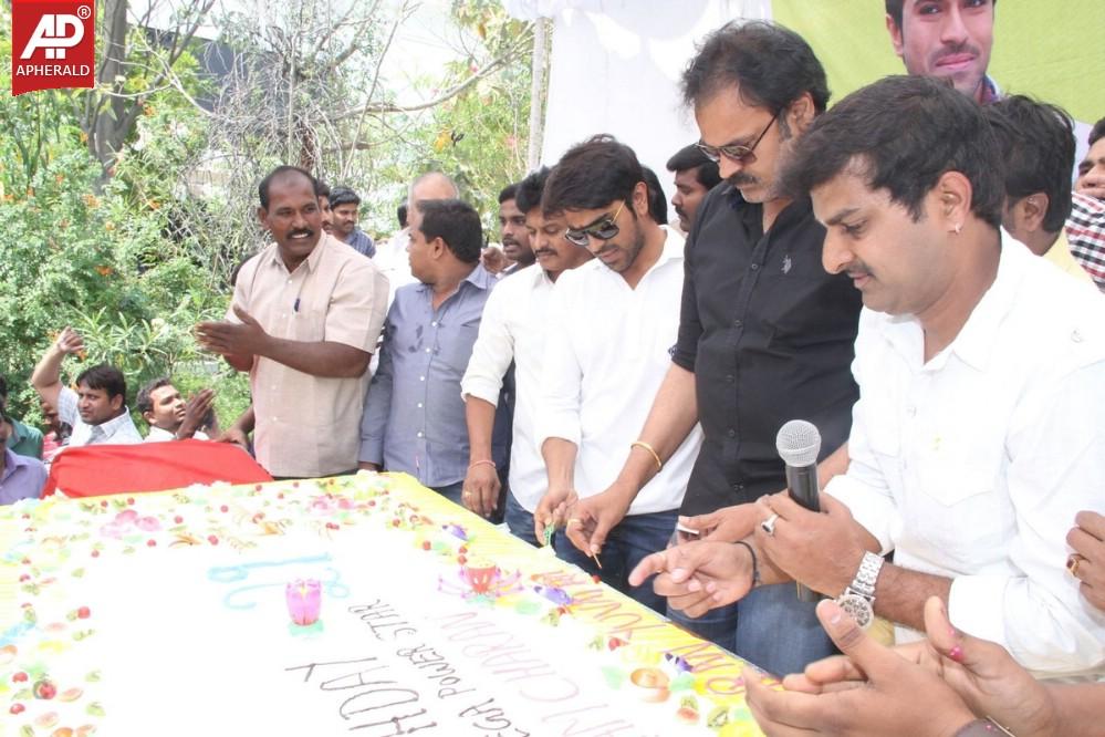 Ram Charan Birthday 2014 Celebrations