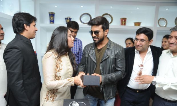 Ram charan lauches Karishma co Flagship store