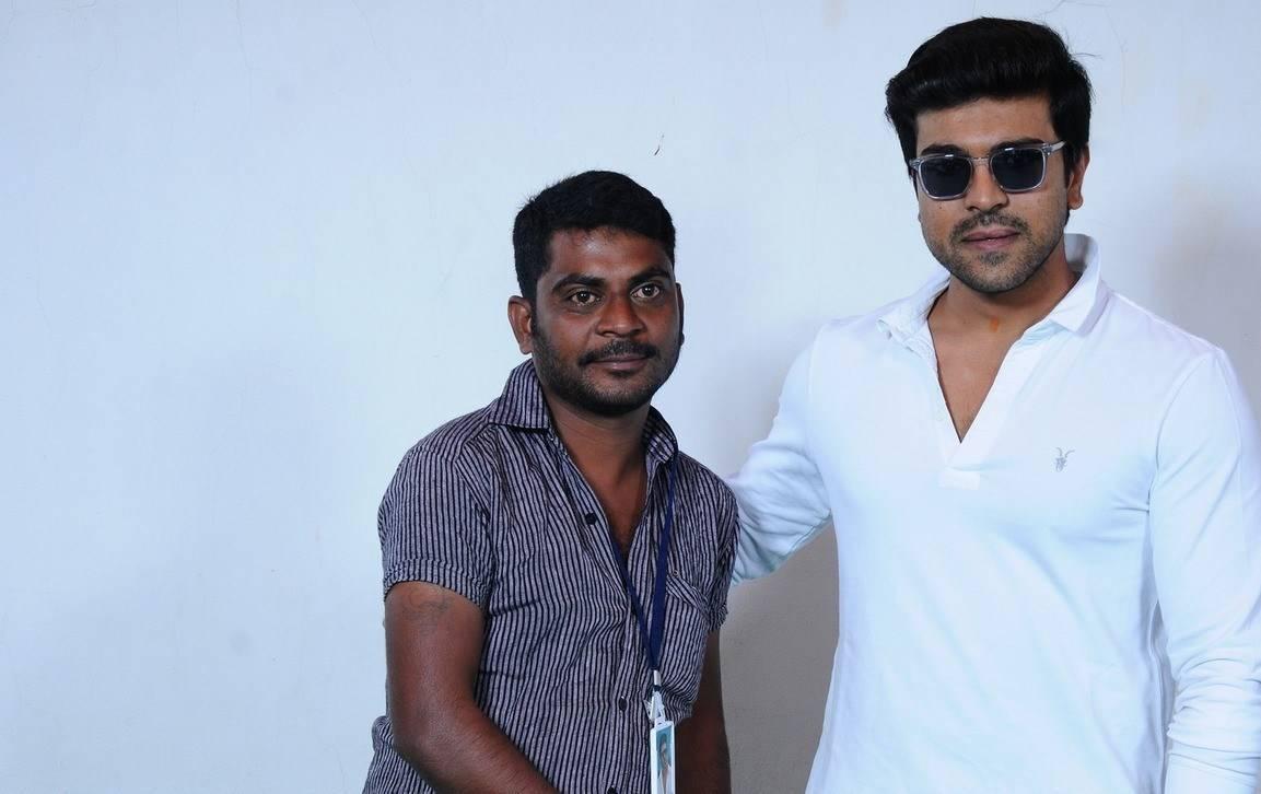 Ram Charan Meet his Fans Photos