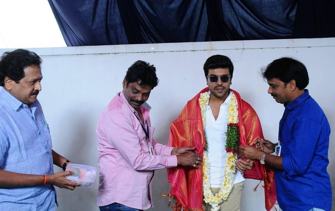 Ram Charan Meet his Fans Photos