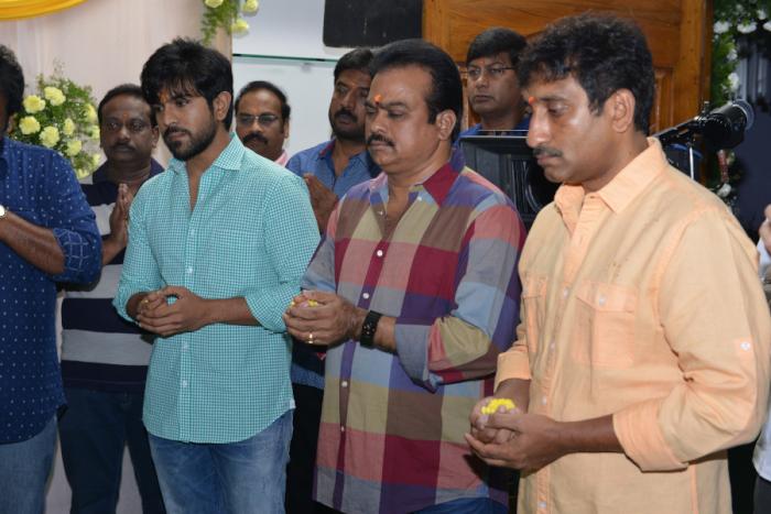 Ram Charan New Movie Opening Stills