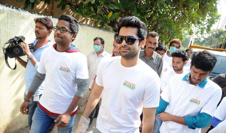 Ram Pothineni Joins Swachh Bharath Campaign