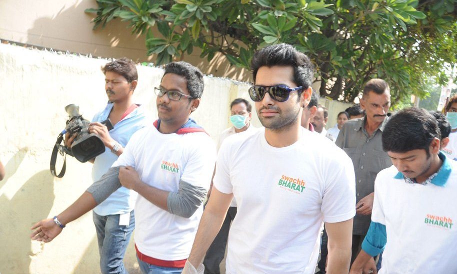 Ram Pothineni Joins Swachh Bharath Campaign