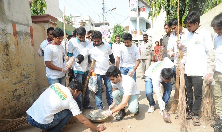 Ram Pothineni Joins Swachh Bharath Campaign