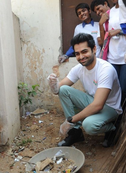 Ram Pothineni Joins Swachh Bharath Campaign