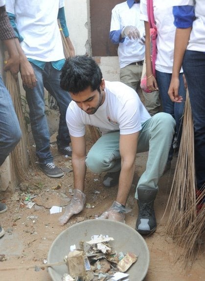 Ram Pothineni Joins Swachh Bharath Campaign