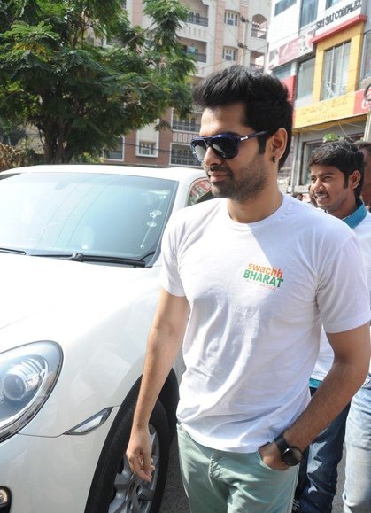 Ram Pothineni Joins Swachh Bharath Campaign