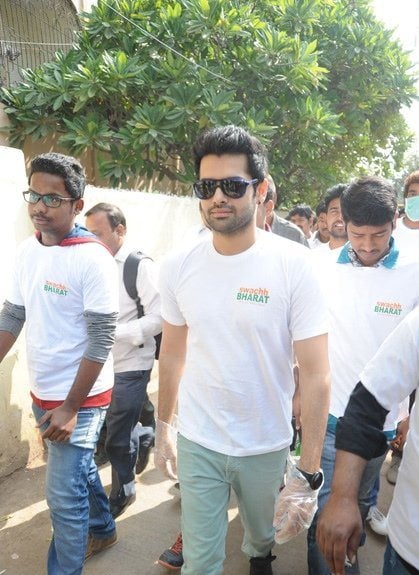 Ram Pothineni Joins Swachh Bharath Campaign