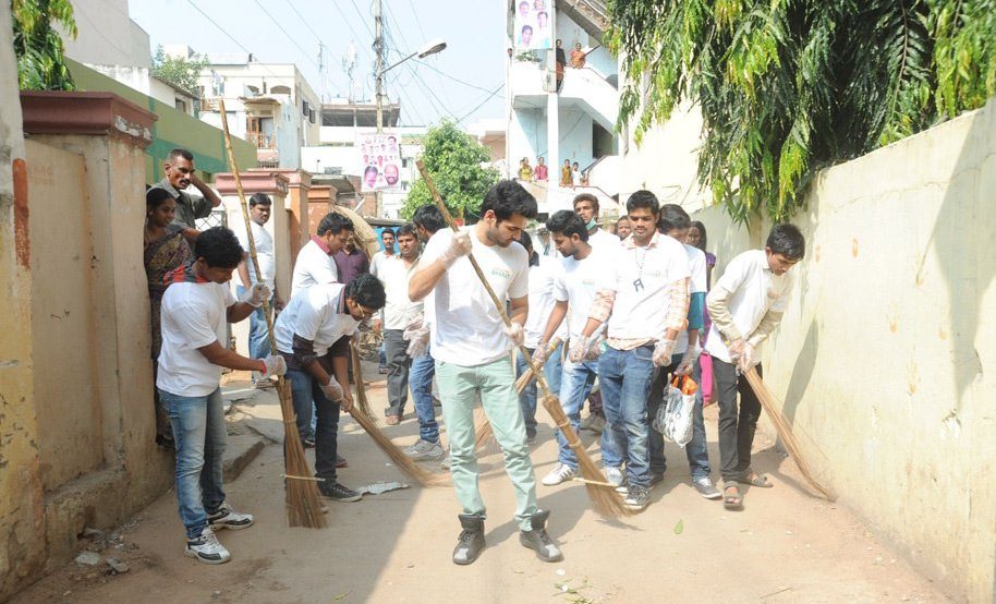 Ram Pothineni Joins Swachh Bharath Campaign