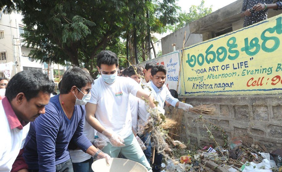 Ram Pothineni Joins Swachh Bharath Campaign