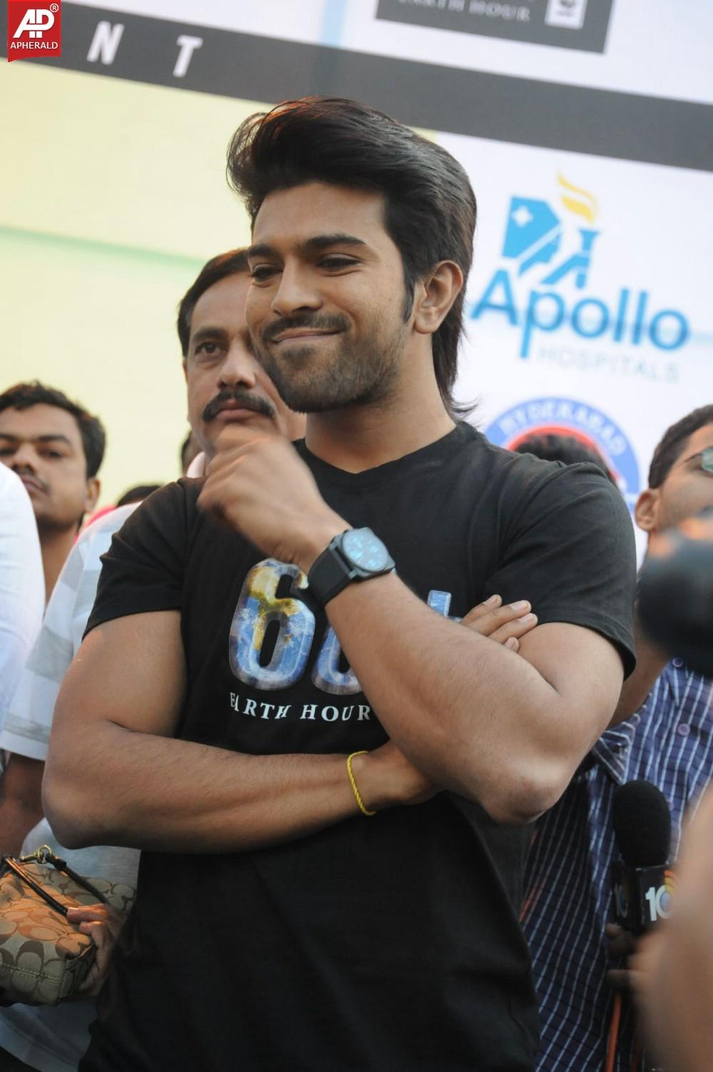 Rama Charan at Eco Friendly Cycle Ride Event