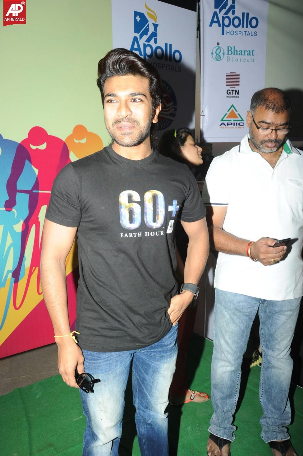 Rama Charan at Eco Friendly Cycle Ride Event