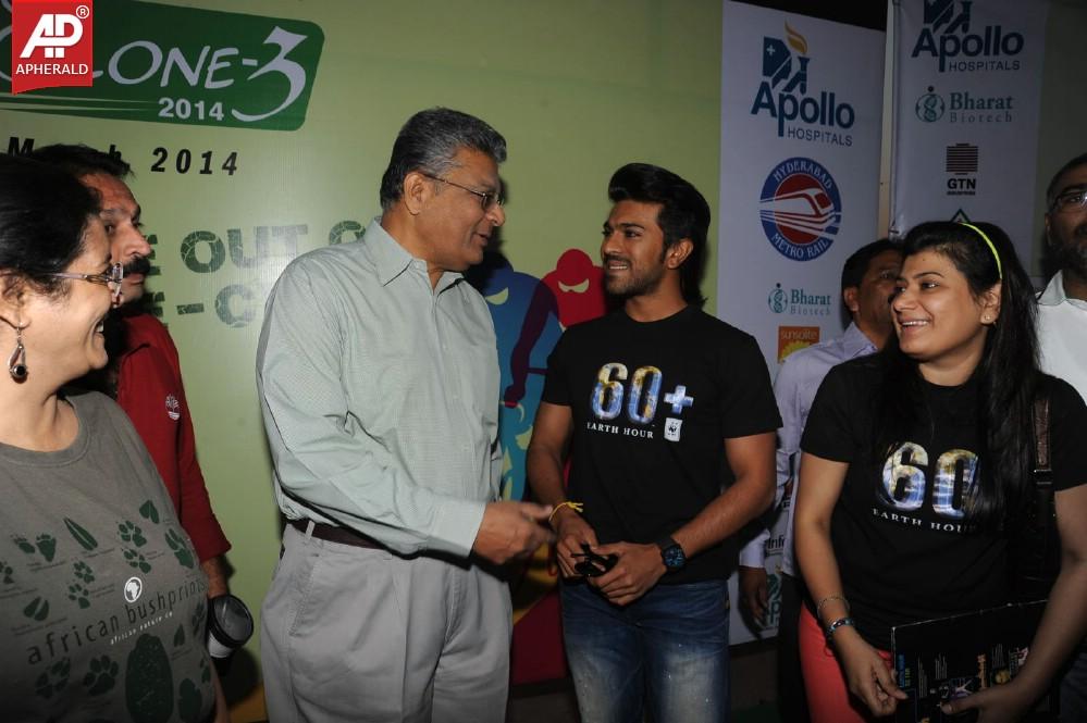 Rama Charan at Eco Friendly Cycle Ride Event