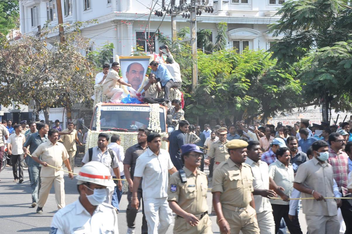 Ramanaidu Antima Yatra Photos