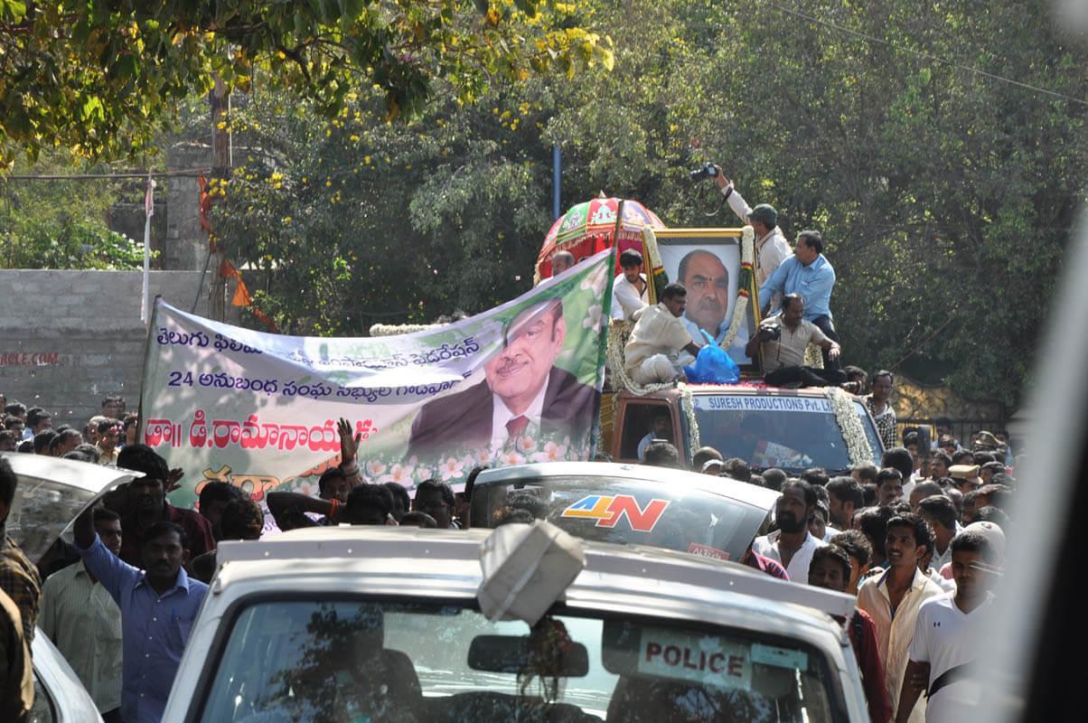 Ramanaidu Antima Yatra Photos