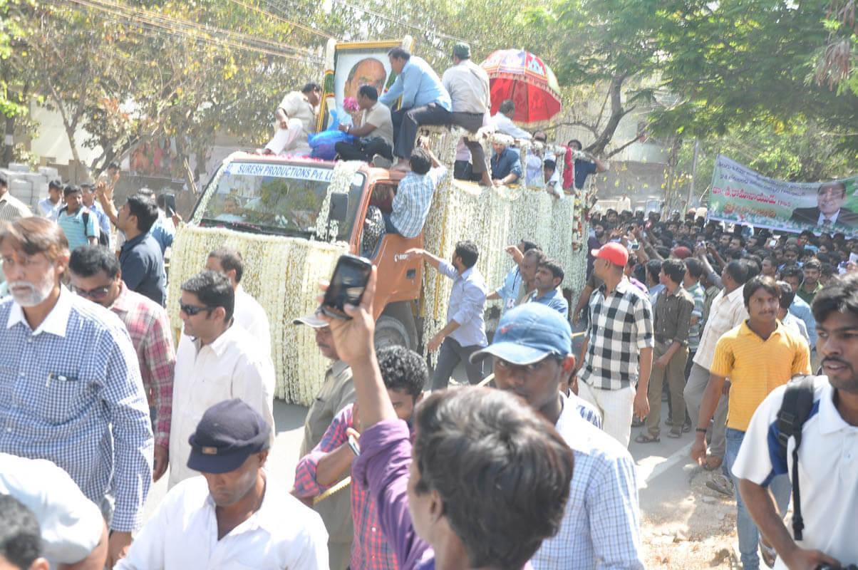 Ramanaidu Antima Yatra Photos