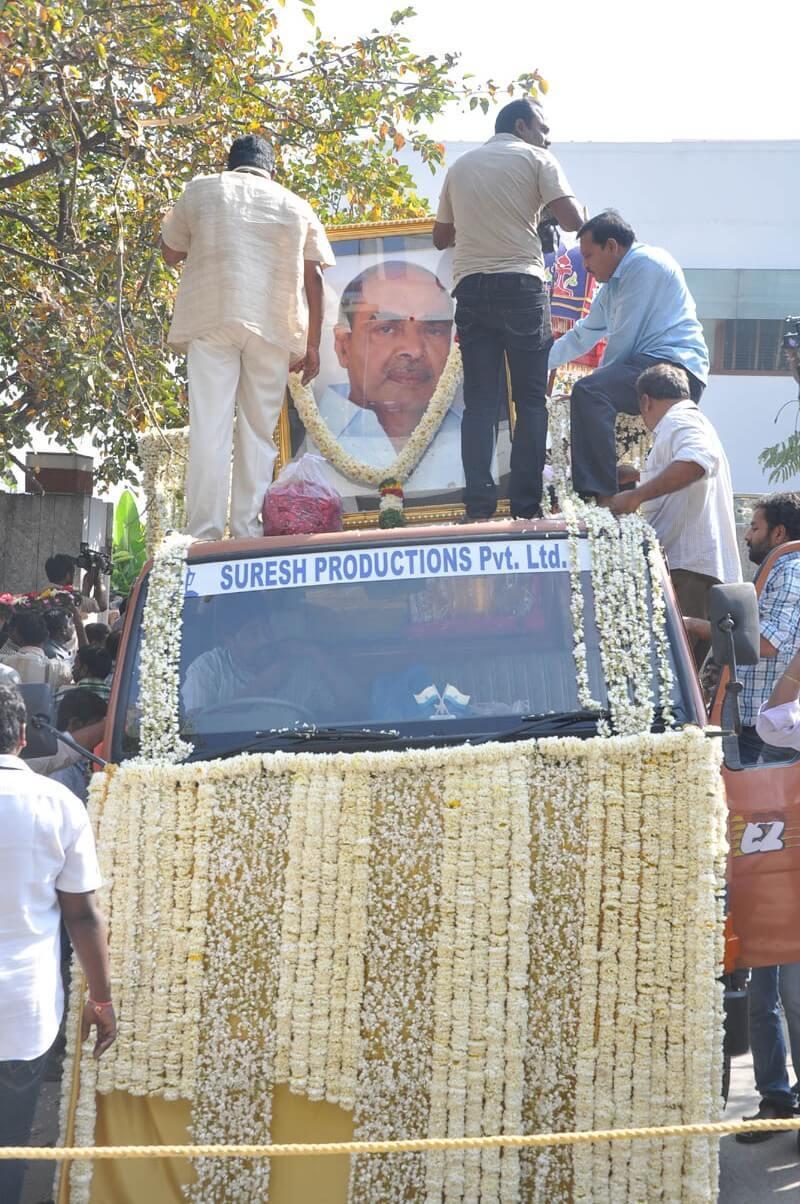 Ramanaidu Antima Yatra Photos