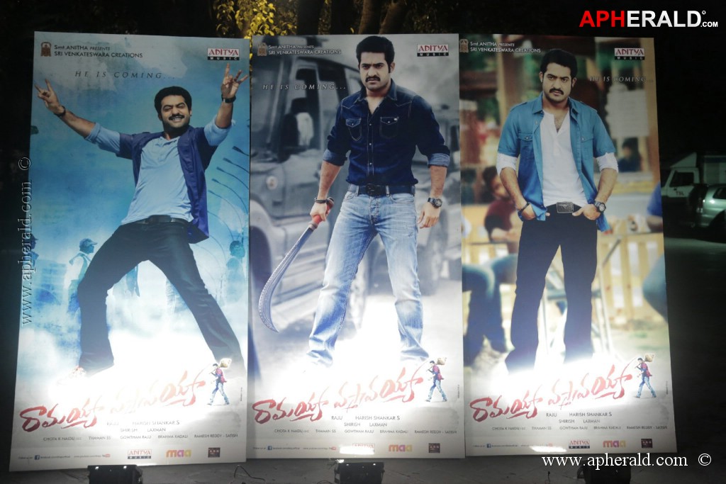  Ramayya Vasthavayya Audio Launch Photos