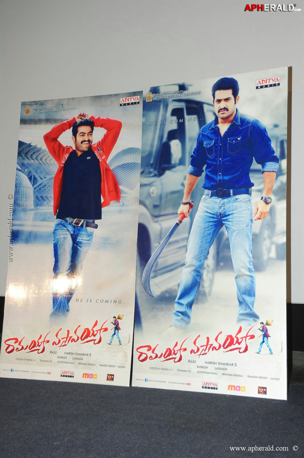 Ramayya Vasthavayya Songs Projection