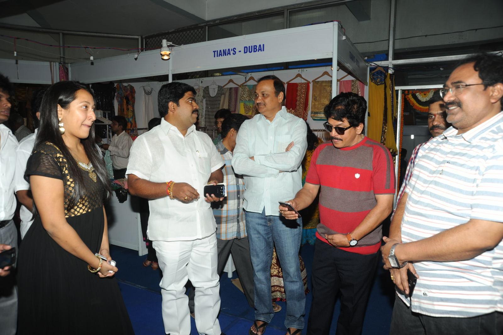 Ramleela Team At Ugadi Vastra Vaibhava Exhibition Launch