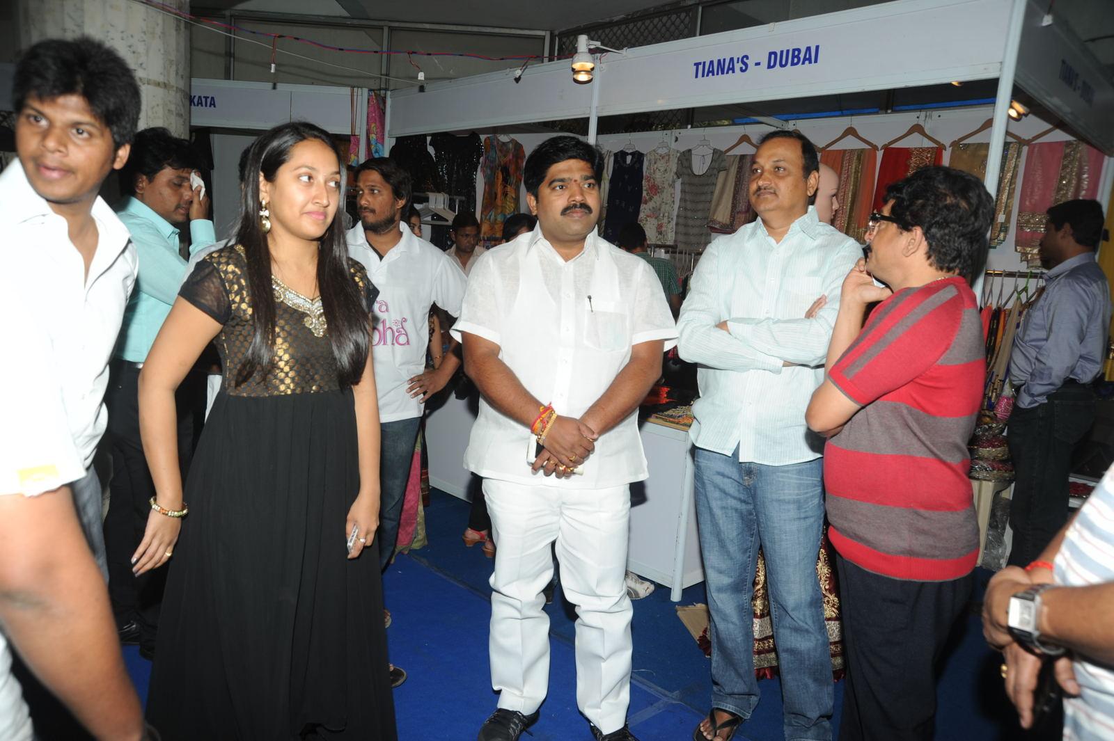 Ramleela Team At Ugadi Vastra Vaibhava Exhibition Launch