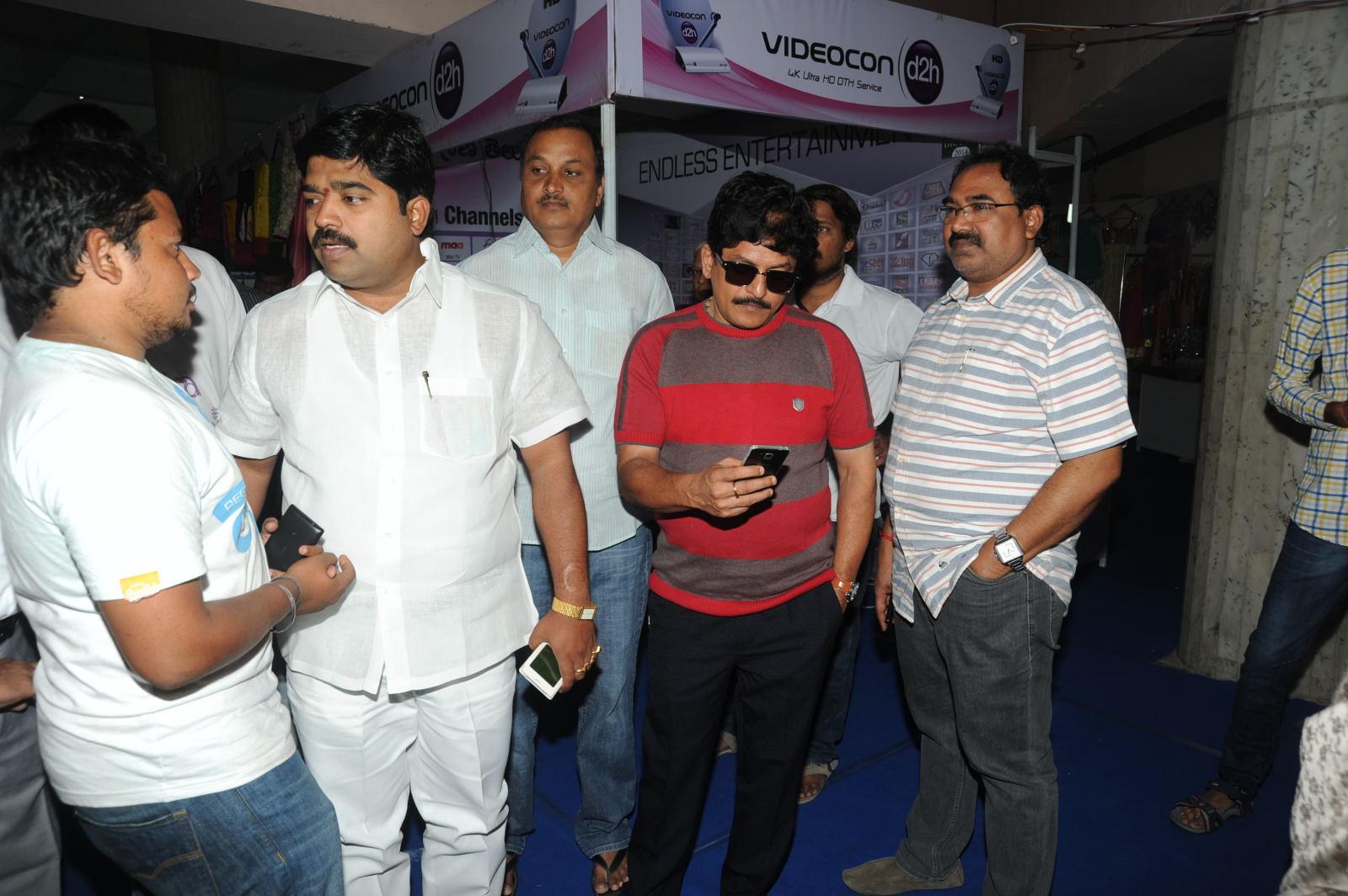 Ramleela Team At Ugadi Vastra Vaibhava Exhibition Launch