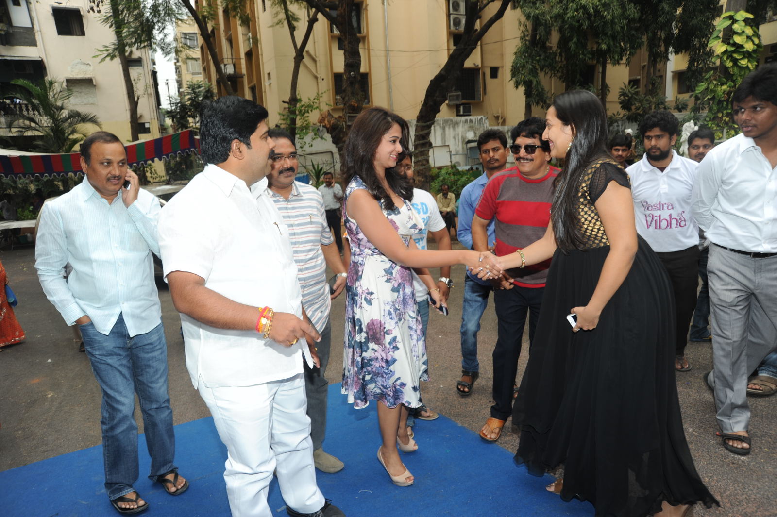 Ramleela Team At Ugadi Vastra Vaibhava Exhibition Launch