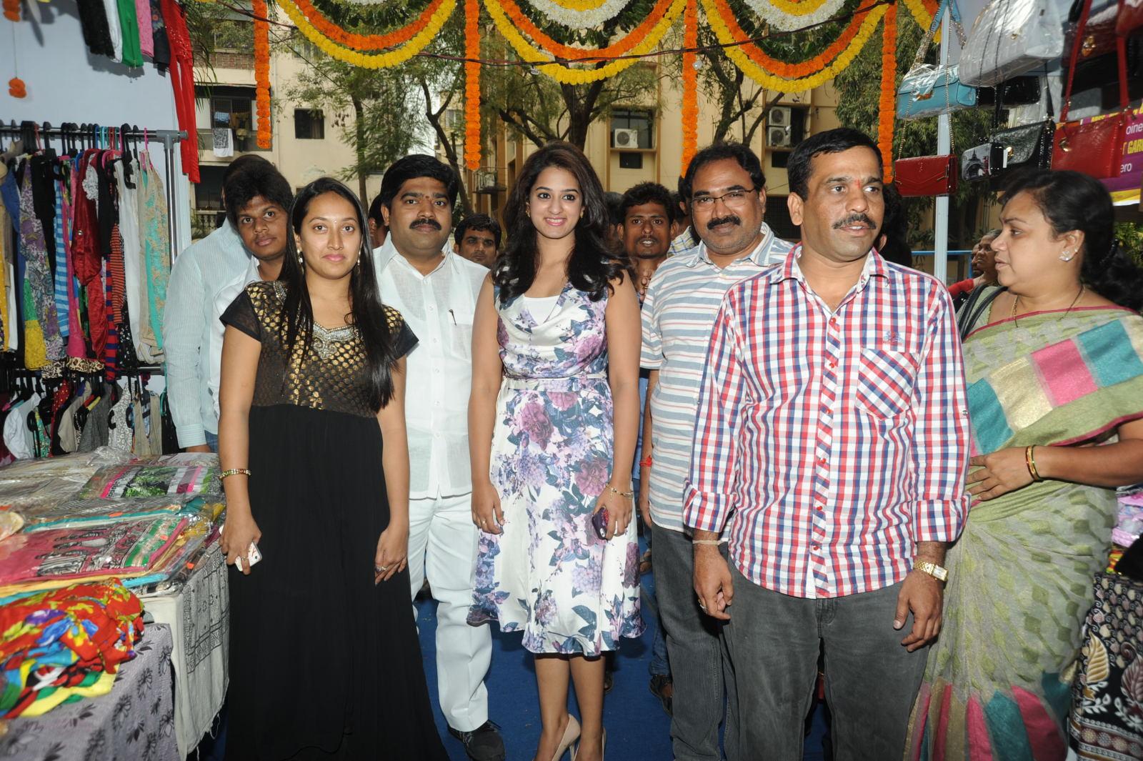 Ramleela Team At Ugadi Vastra Vaibhava Exhibition Launch