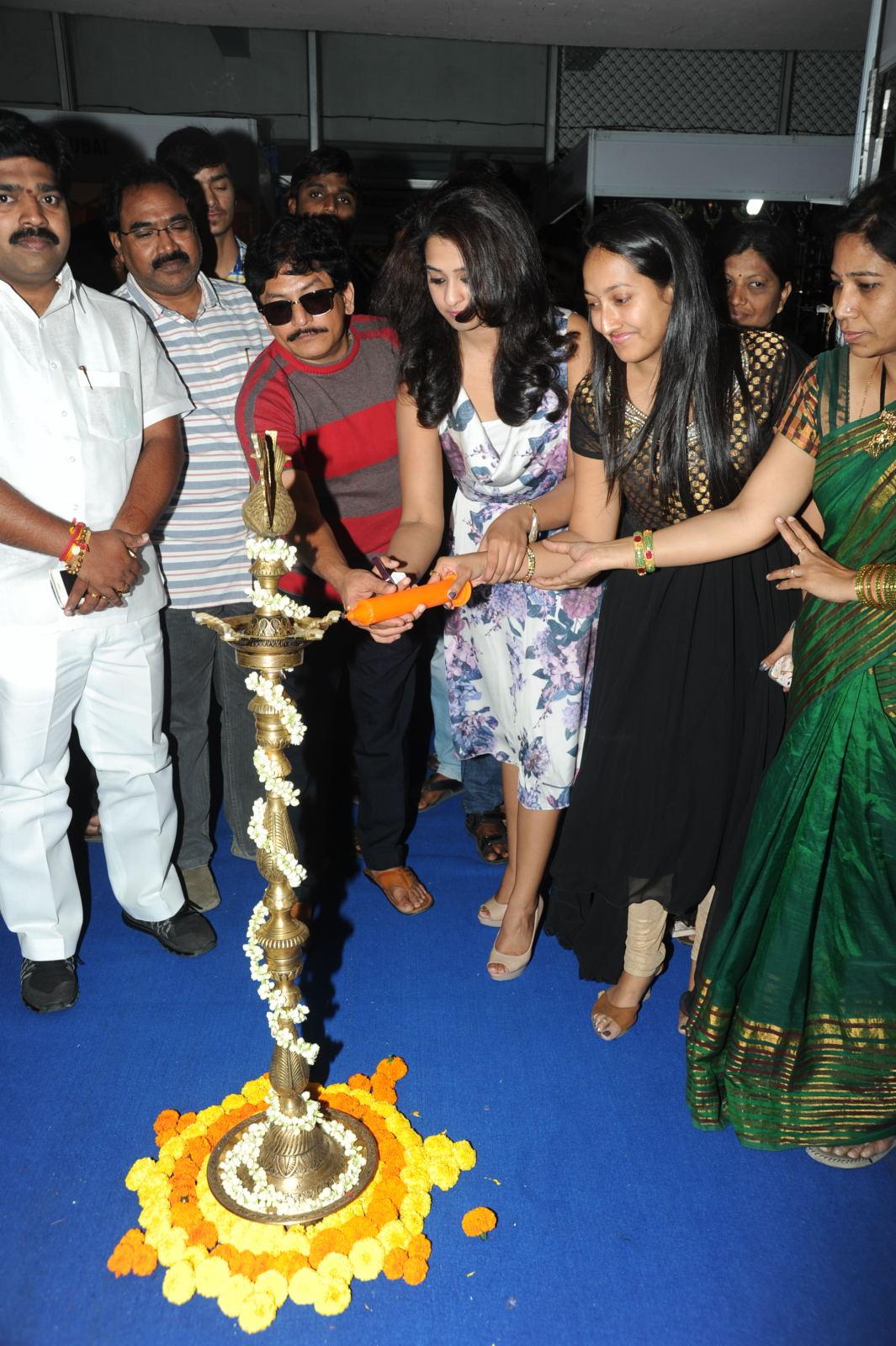Ramleela Team At Ugadi Vastra Vaibhava Exhibition Launch