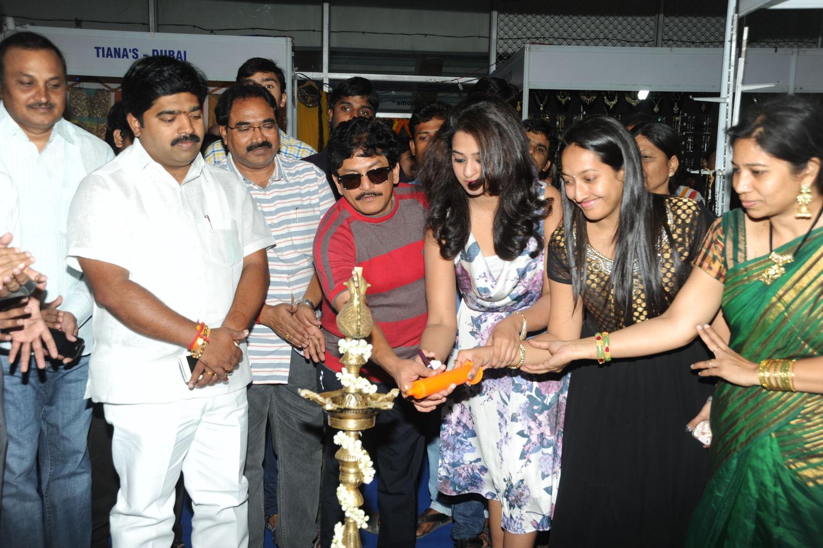 Ramleela Team At Ugadi Vastra Vaibhava Exhibition Launch