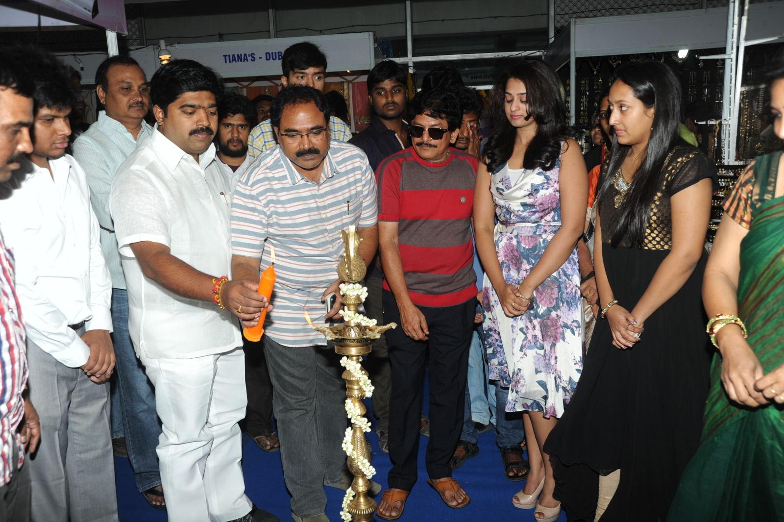 Ramleela Team At Ugadi Vastra Vaibhava Exhibition Launch