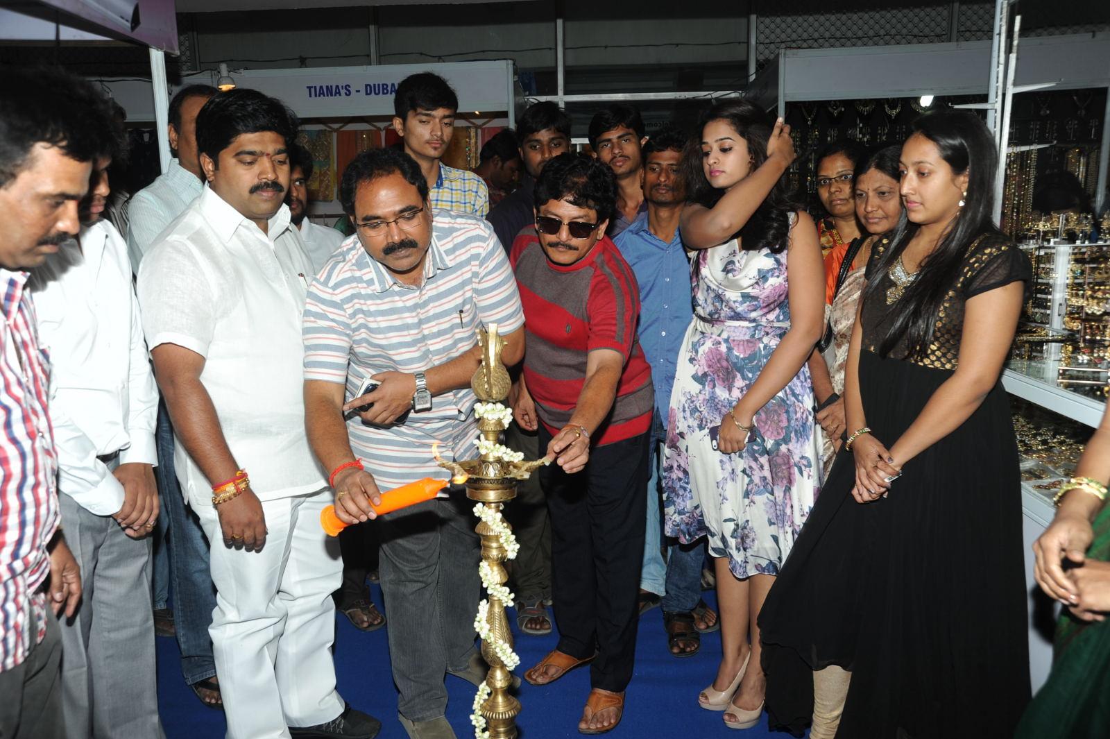 Ramleela Team At Ugadi Vastra Vaibhava Exhibition Launch