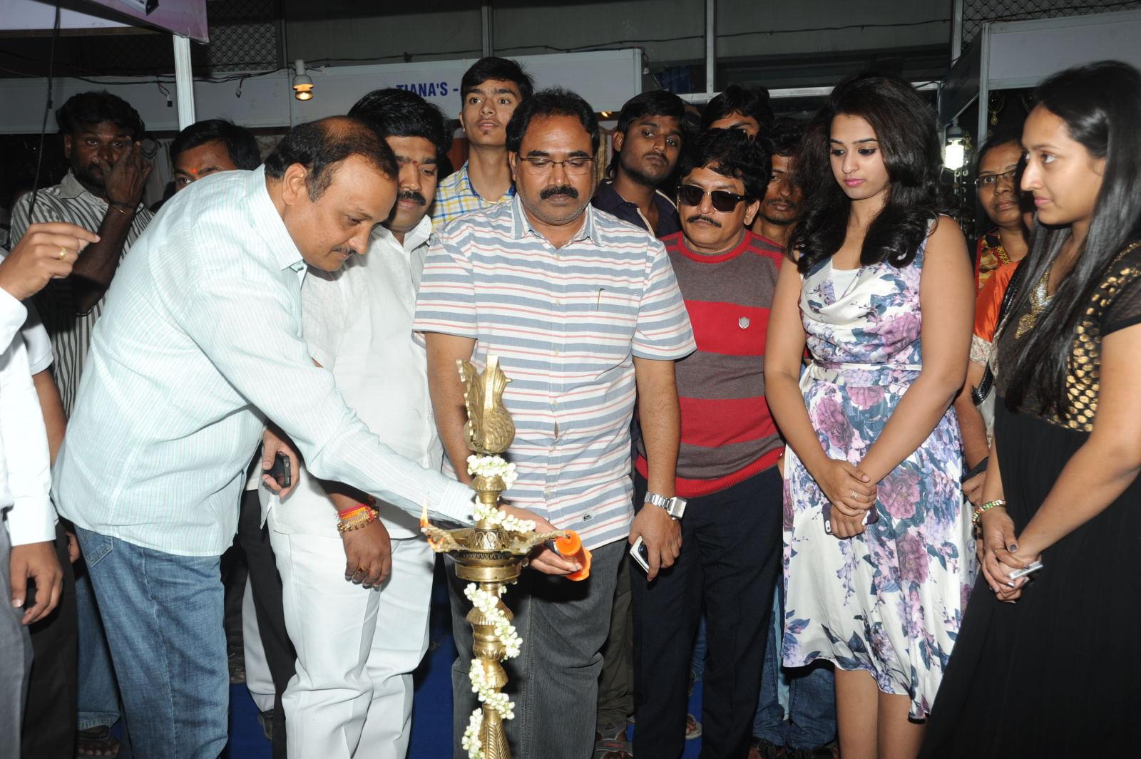 Ramleela Team At Ugadi Vastra Vaibhava Exhibition Launch