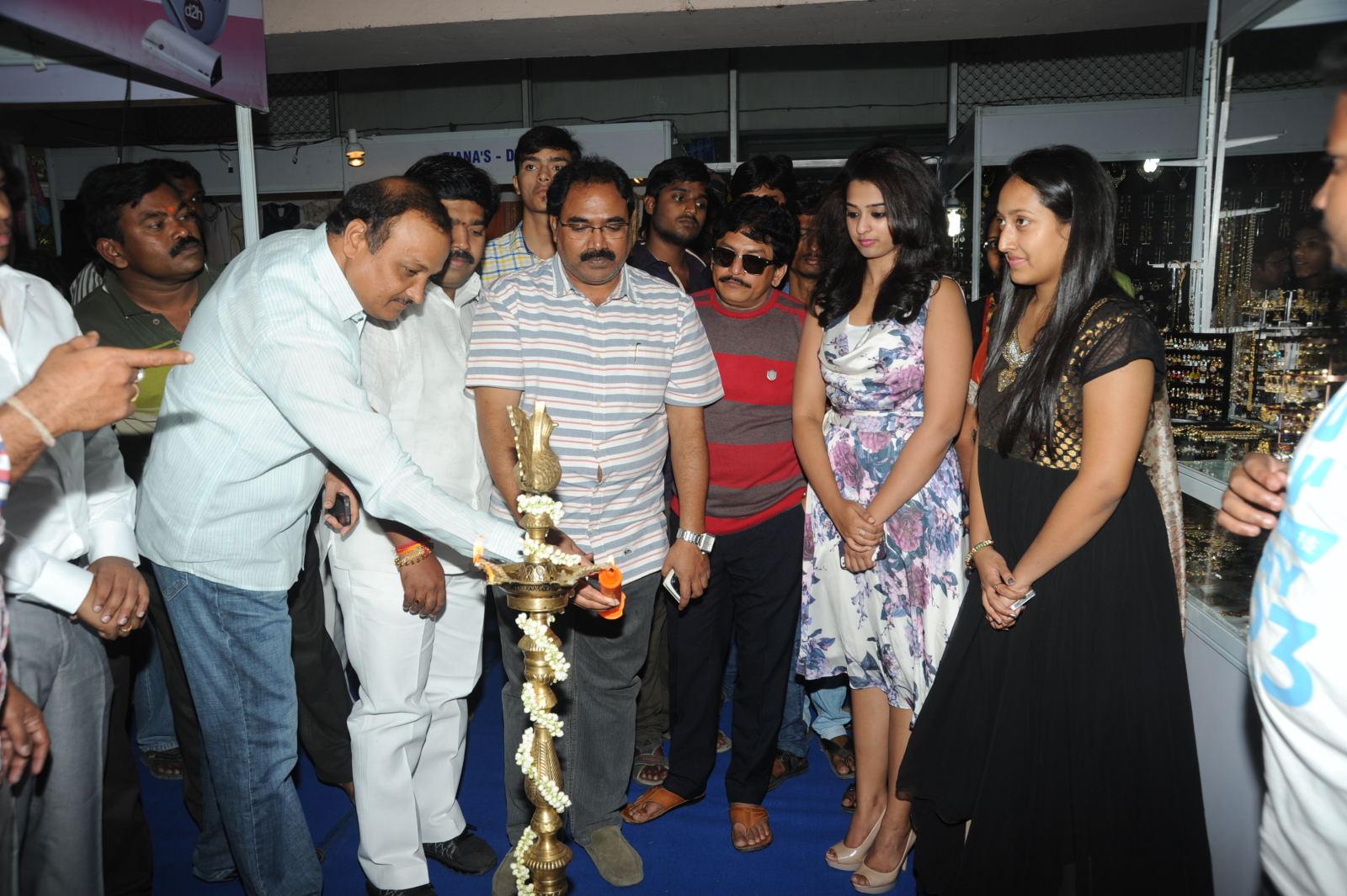 Ramleela Team At Ugadi Vastra Vaibhava Exhibition Launch